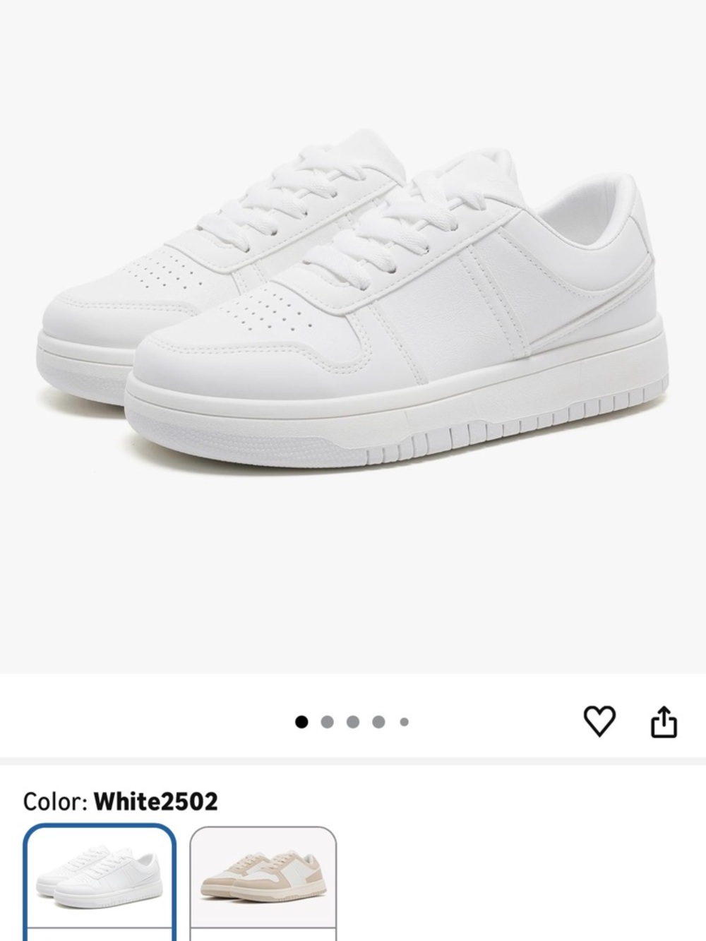 wild fable White Low-Top Athletic Sneakers